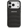 Etui AMG Leather Debossed Lines Logo do  iPhone 17 Pro czarny